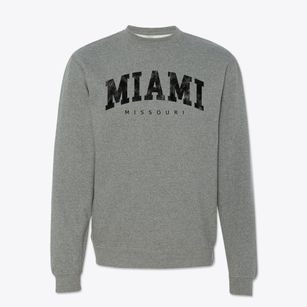 Miami Missouri Urban Vibe Crewneck Sweatshirt