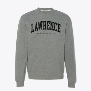 Lawrence Massachusetts Urban Vibe Crewneck Sweatshirt