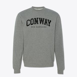 Conway New Hampshire Urban Vibe Crewneck Sweatshirt