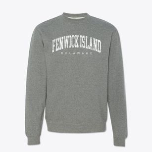 Fenwick Island Delaware Urban Vibe Crewneck Sweatshirt