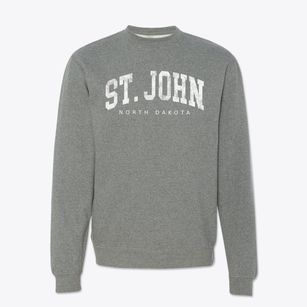 St. John North Dakota Urban Vibe Crewneck Sweatshirt