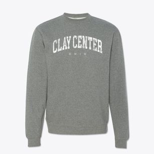 Clay Center Ohio Urban Vibe Crewneck Sweatshirt