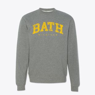Bath Michigan Urban Vibe Crewneck Sweatshirt