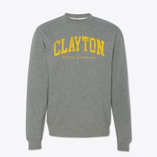 Clayton North Carolina Urban Vibe Crewneck Sweatshirt