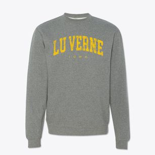 Lu Verne Iowa Urban Vibe Crewneck Sweatshirt