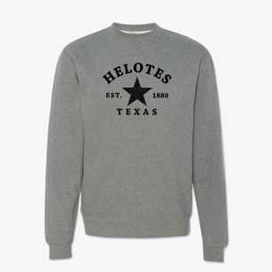 Helotes Texas Star Crewneck Sweatshirt