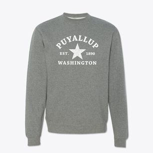 Puyallup Washington Star Crewneck Sweatshirt