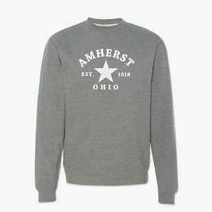 Amherst Ohio Star Crewneck Sweatshirt