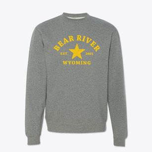 Bear River Wyoming Star Crewneck Sweatshirt