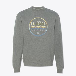 La Habra California Color Fade Crewneck Sweatshirt