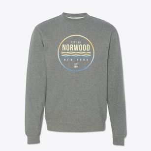 Norwood New York Color Fade Crewneck Sweatshirt