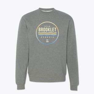 Brooklet Georgia Color Fade Crewneck Sweatshirt