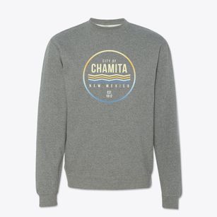 Chamita New Mexico Color Fade Crewneck Sweatshirt