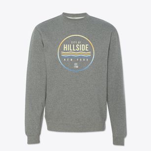 Hillside New York Color Fade Crewneck Sweatshirt