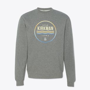 Kirkman Iowa Color Fade Crewneck Sweatshirt