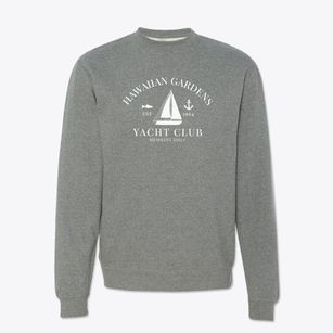 Hawaiian Gardens California Yacht Club Crewneck Sweatshirt
