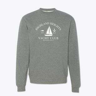 Highland Heights Kentucky Yacht Club Crewneck Sweatshirt
