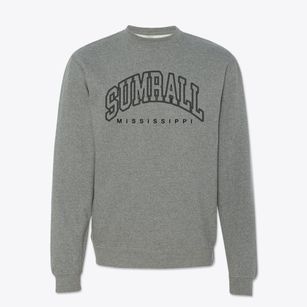 Sumrall Mississippi Inline Crewneck Sweatshirt