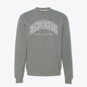Sams Corner Oklahoma Inline Crewneck Sweatshirt