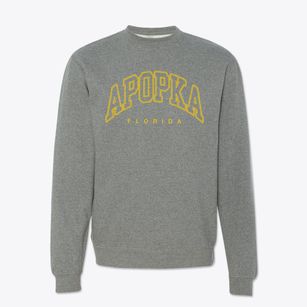 Apopka Florida Inline Crewneck Sweatshirt