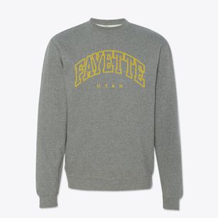 Fayette Utah Inline Crewneck Sweatshirt