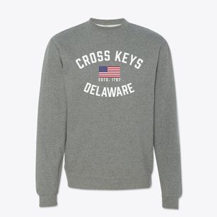 Cross Keys Delaware Patriot Crewneck Sweatshirt