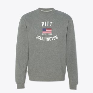 Pitt Washington Patriot Crewneck Sweatshirt