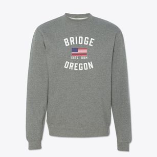 Bridge Oregon Patriot Crewneck Sweatshirt