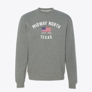 Midway North Texas Patriot Crewneck Sweatshirt