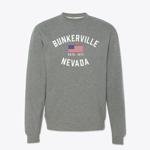 Bunkerville Nevada Patriot Crewneck Sweatshirt