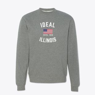 Ideal Illinois Patriot Crewneck Sweatshirt