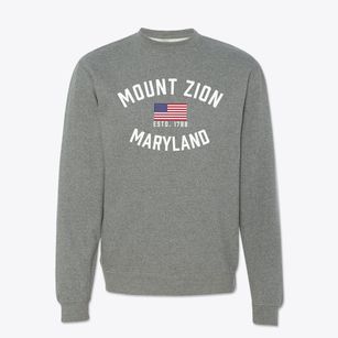 Mount Zion Maryland Patriot Crewneck Sweatshirt