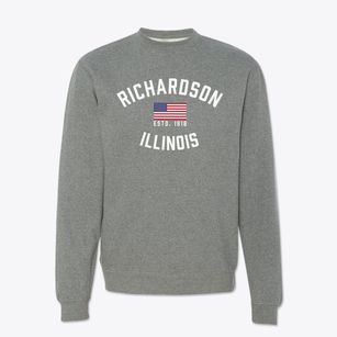 Richardson Illinois Patriot Crewneck Sweatshirt