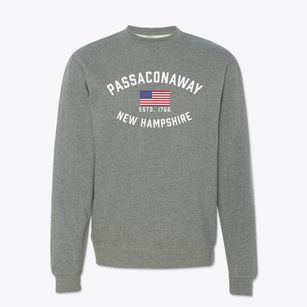 Passaconaway New Hampshire Patriot Crewneck Sweatshirt