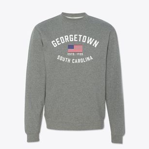 Georgetown South Carolina Patriot Crewneck Sweatshirt