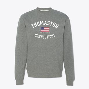 Thomaston Connecticut Patriot Crewneck Sweatshirt
