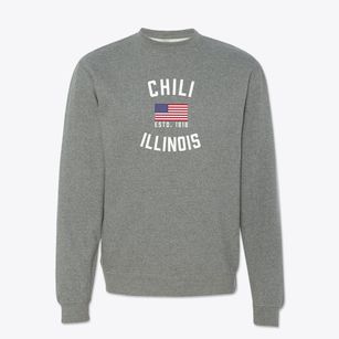 Chili Illinois Patriot Crewneck Sweatshirt