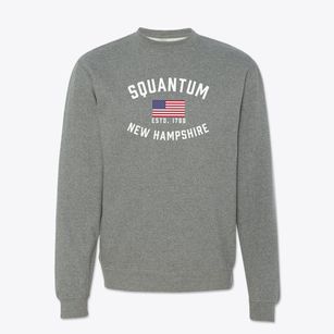 Squantum New Hampshire Patriot Crewneck Sweatshirt