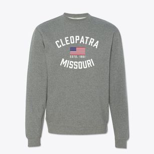 Cleopatra Missouri Patriot Crewneck Sweatshirt