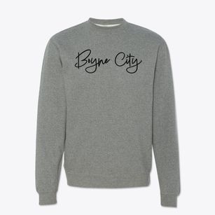 Boyne City Michigan Freestyle Crewneck Sweatshirt