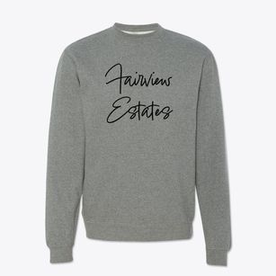 Fairview Estates New Jersey Freestyle Crewneck Sweatshirt