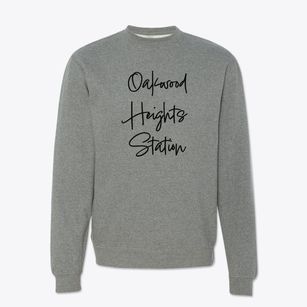 Oakwood Heights Station New York Freestyle Crewneck Sweatshirt
