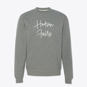 Hudson Falls New York Freestyle Crewneck Sweatshirt