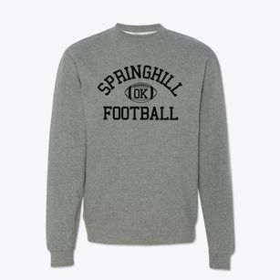 Springhill Oklahoma Football Crewneck Sweatshirt