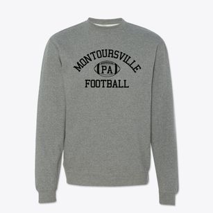 Montoursville Pennsylvania Football Crewneck Sweatshirt