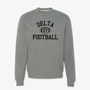 Delta Utah Football Crewneck Sweatshirt