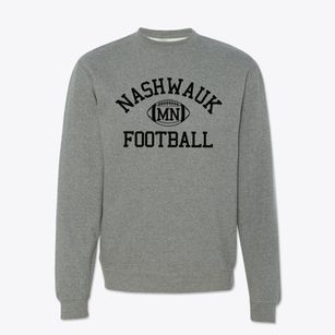 Nashwauk Minnesota Football Crewneck Sweatshirt