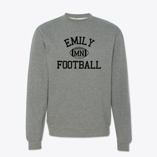 Emily Minnesota Football Crewneck Sweatshirt