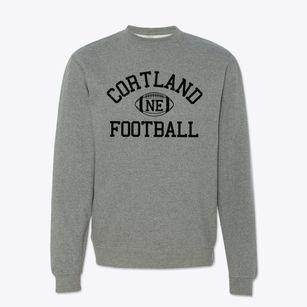 Cortland Nebraska Football Crewneck Sweatshirt