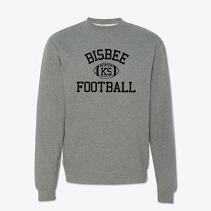 Bisbee Kansas Football Crewneck Sweatshirt